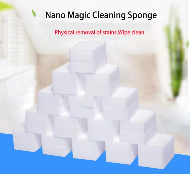 100pcs Magic Cleaning Sponge